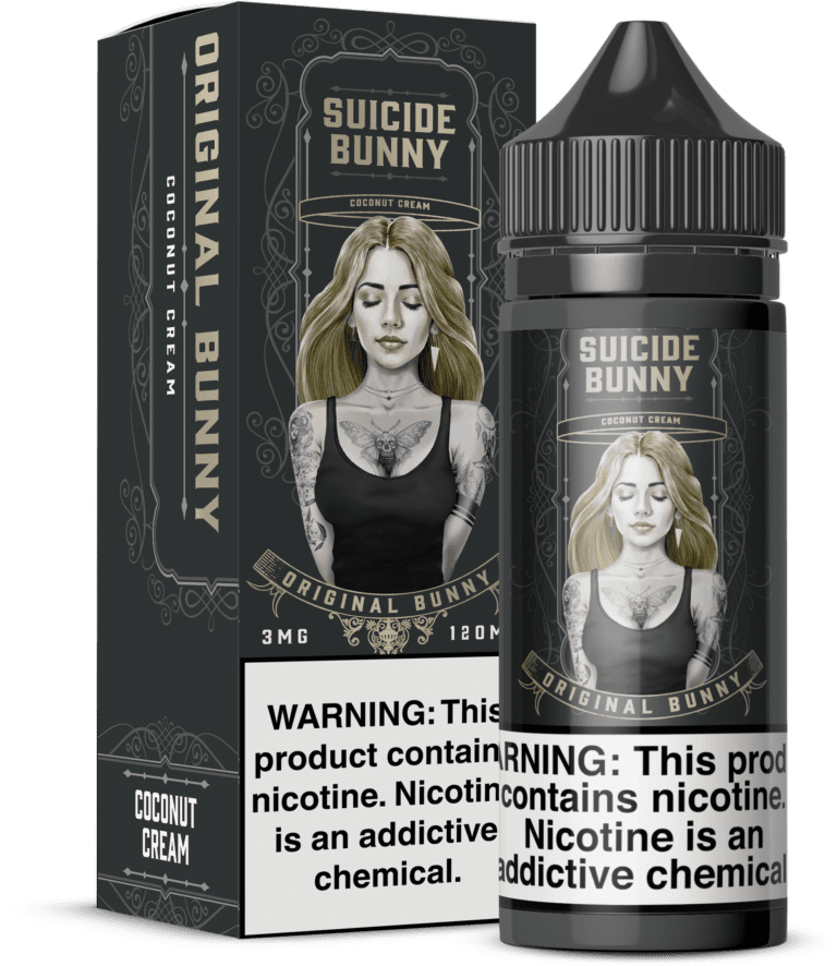 Buy Suicide Bunny | Original Bunny | Ejuice | Eliquid | Salt | 120 ml at Cheap Wholesale Distributor Deal Prices from ejuiceresellers.com