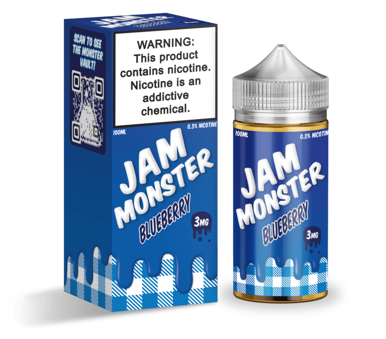 Buy Jam Monster | Blueberry | Ejuice | Eliquid | 100 ml E-Juice Resellers at Cheap Wholesale Distributor Deal Prices from ejuiceresellers.com